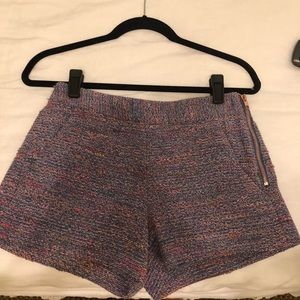 French connection tweed shorts
